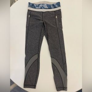 Lululemon black leggings size 6. Good condition.